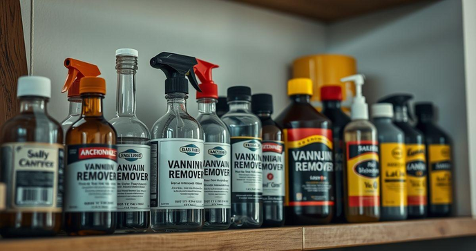 Como escolher o melhor produto para remover verniz sem danificar sua superf&iacute;cie