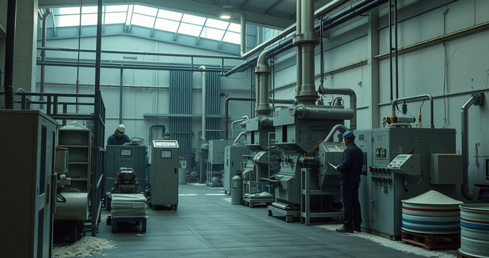 Talco industrial: descubra suas aplica&ccedil;&otilde;es e benef&iacute;cios na ind&uacute;stria moderna