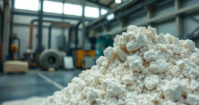 Talco Industrial: Aplica&ccedil;&otilde;es e Vantagens para a Ind&uacute;stria